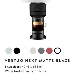 Nespresso Vertuo Next